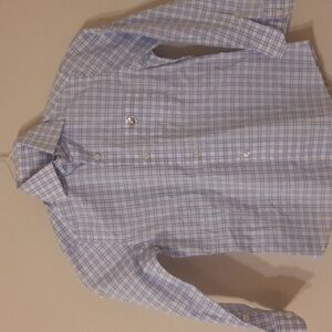 NWOT Stefano Ricci Blue and White Kids Shirt